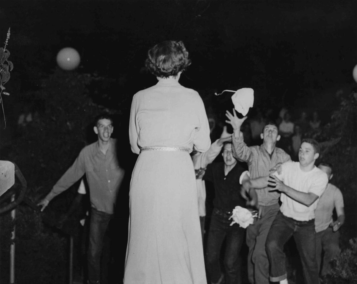 Look back In the 1950s, 'panty raids' were all the rage on college