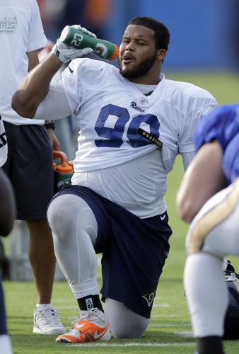 Rams lineman Aaron Donald set for 2nd NFL season