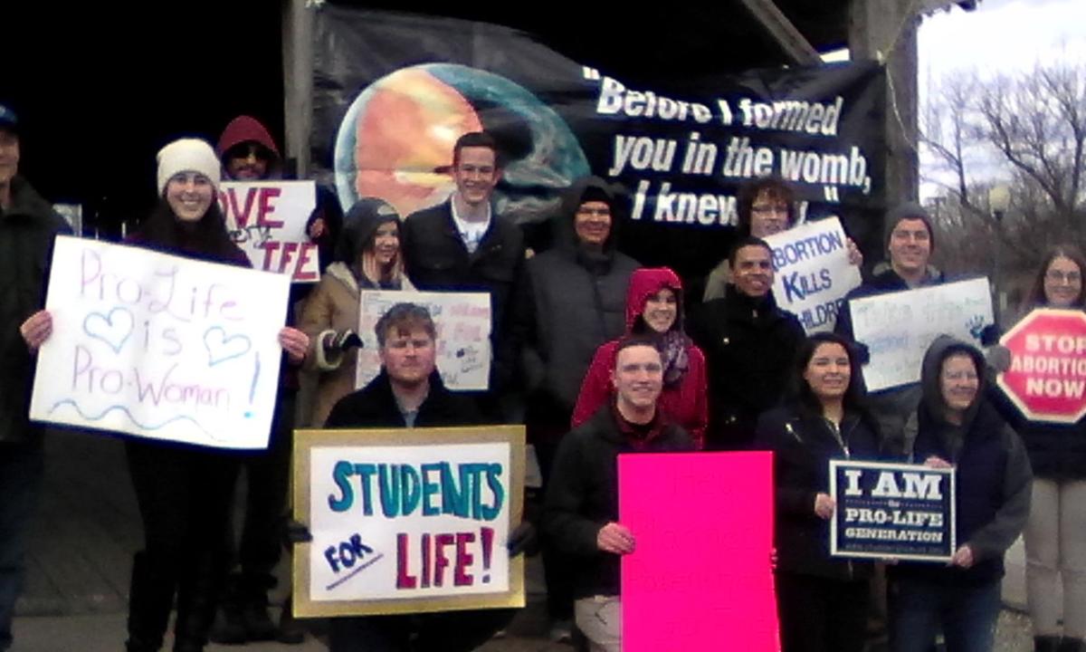Anti Abortion Activists Gather In Carbondale For Southern Illinois