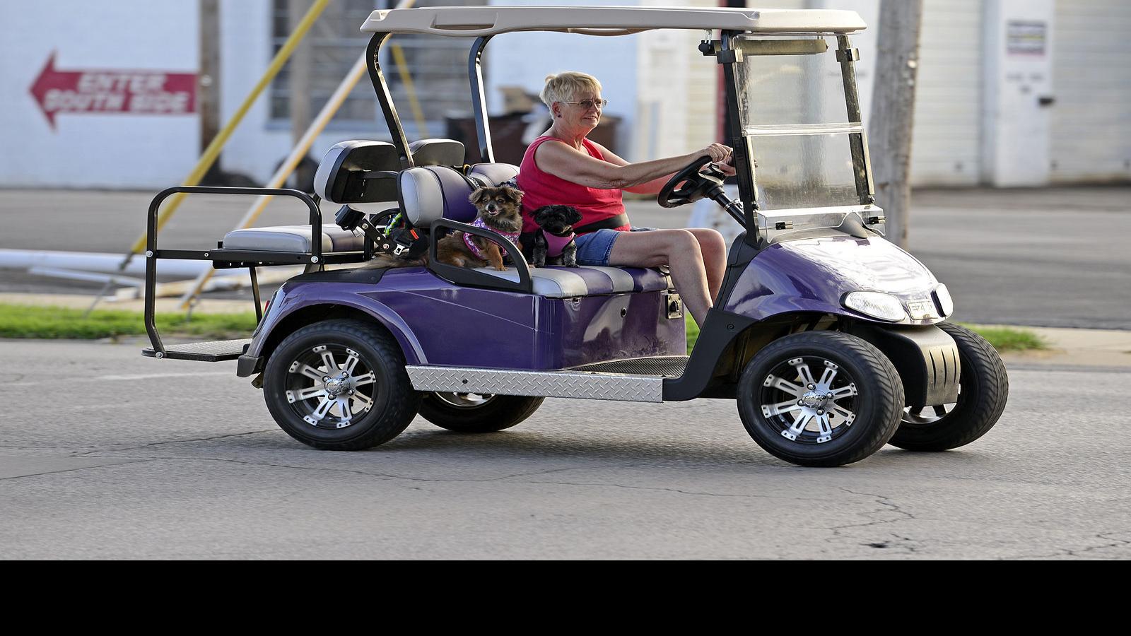 Golf Carts Now Allowed On Public Streets In Carbondale