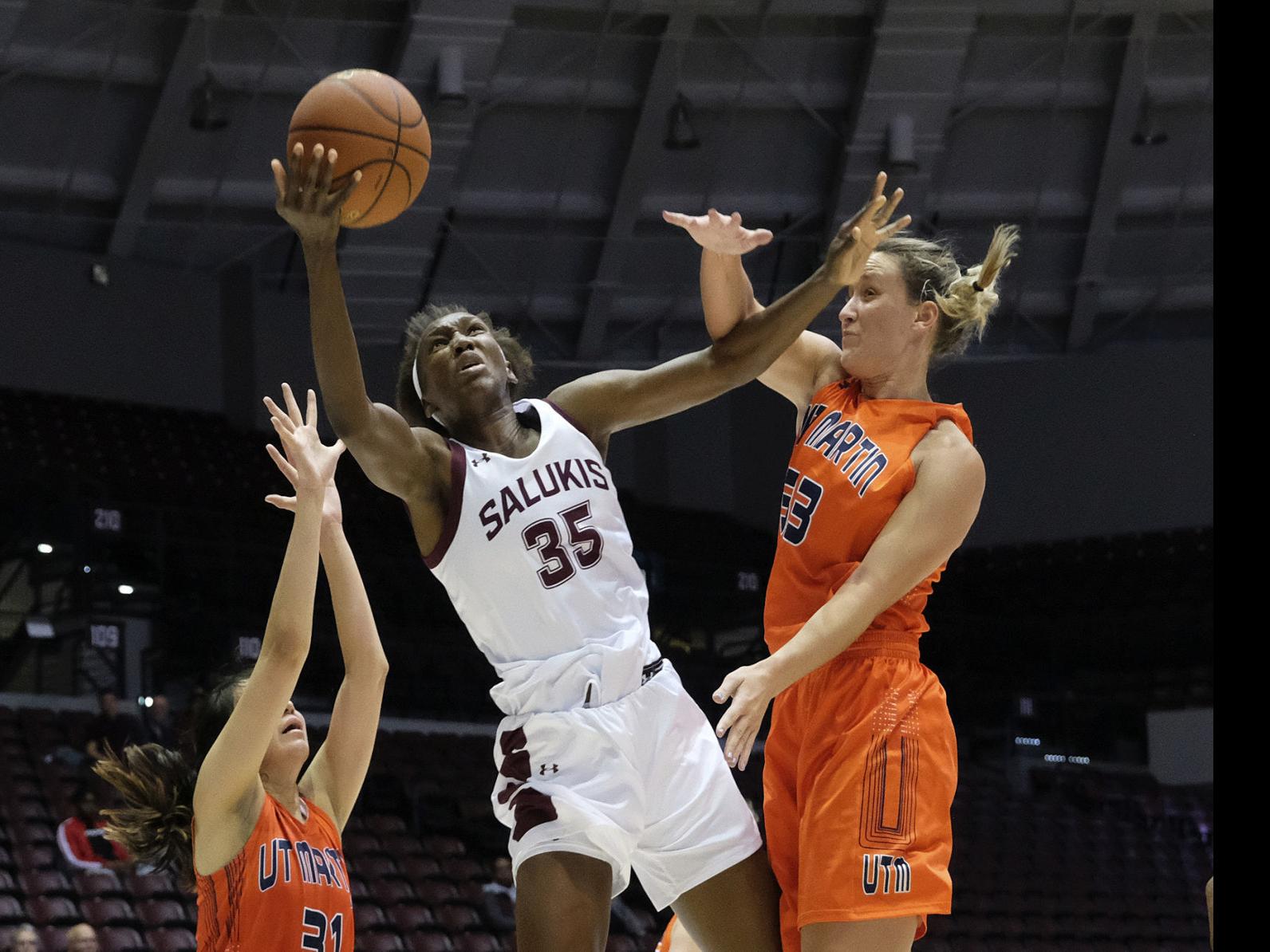 Siu Women S Basketball Late Run Gives Salukis Win Over Ut Martin