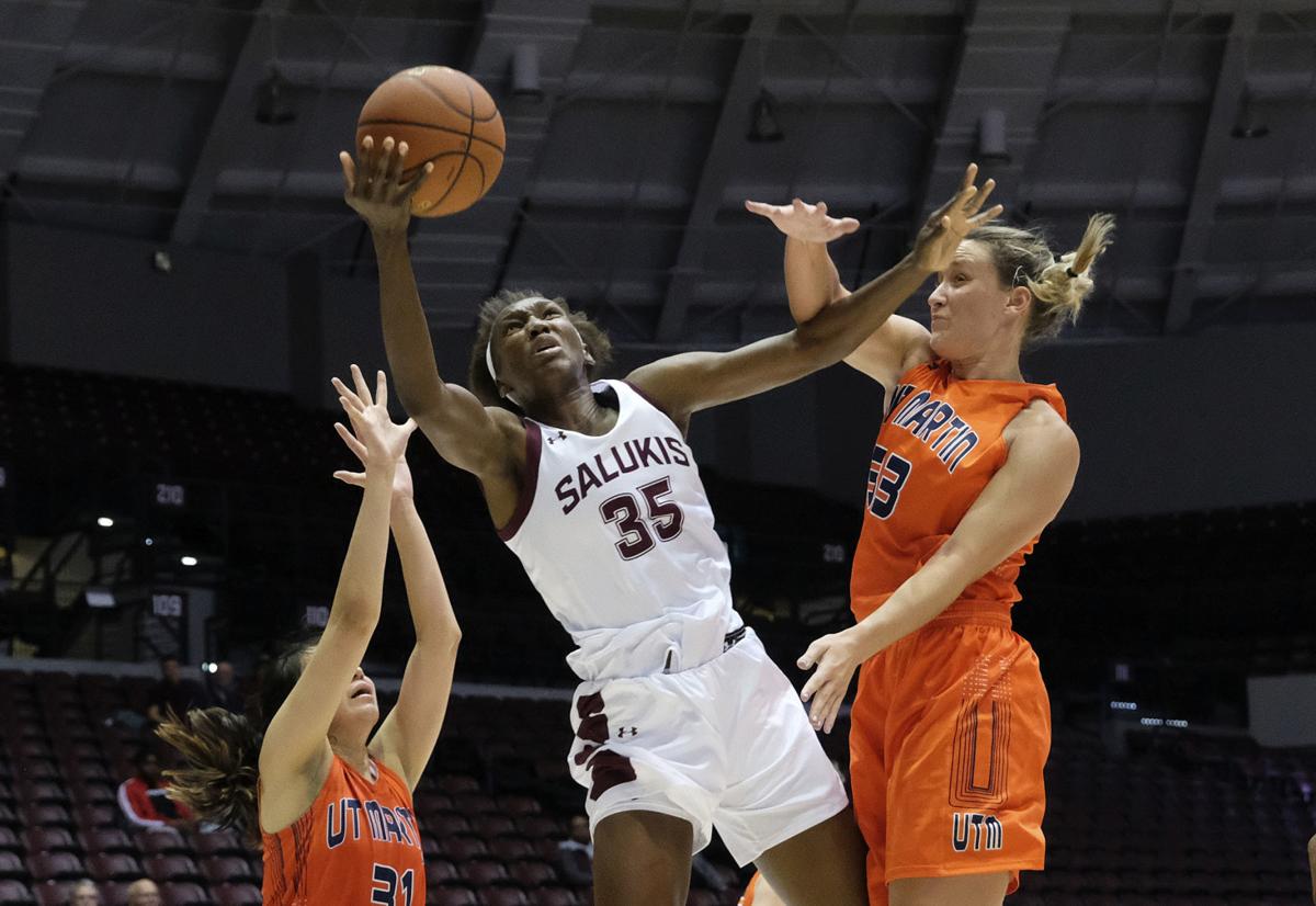 Siu Women S Basketball Late Run Gives Salukis Win Over Ut Martin
