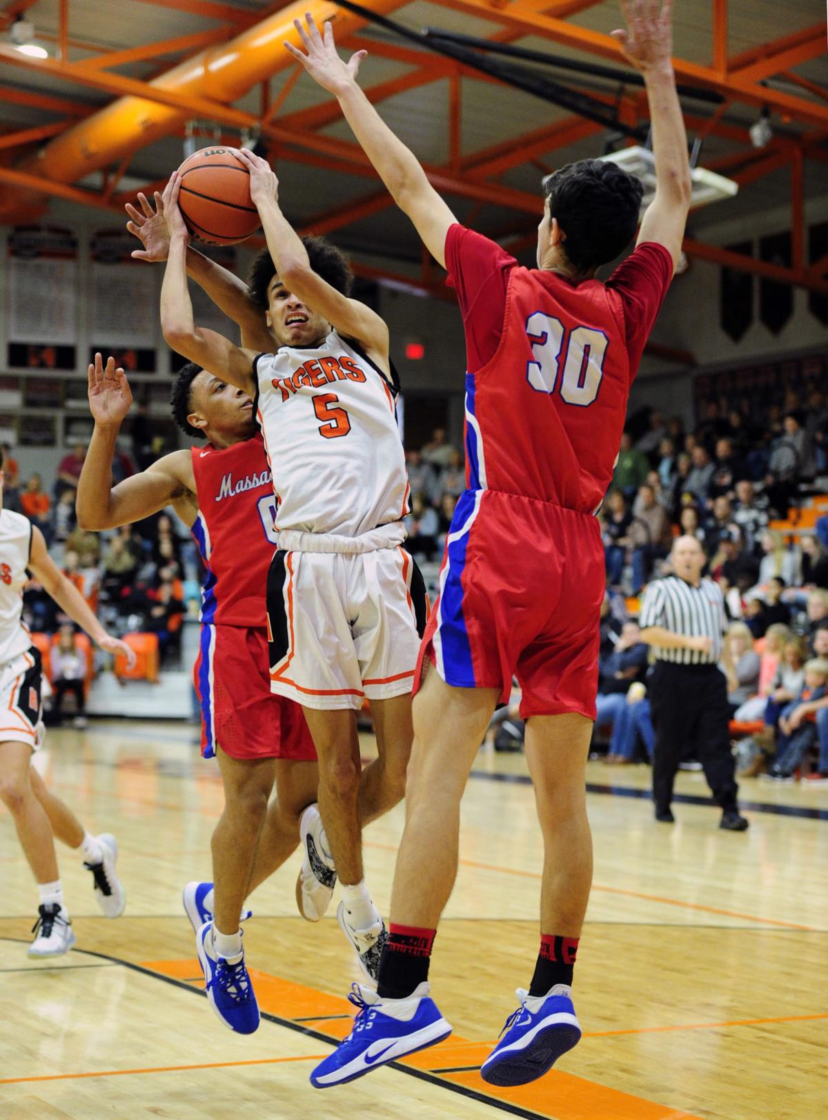 Boys Basketball Herrin Gets Past Massac County In Game That Had