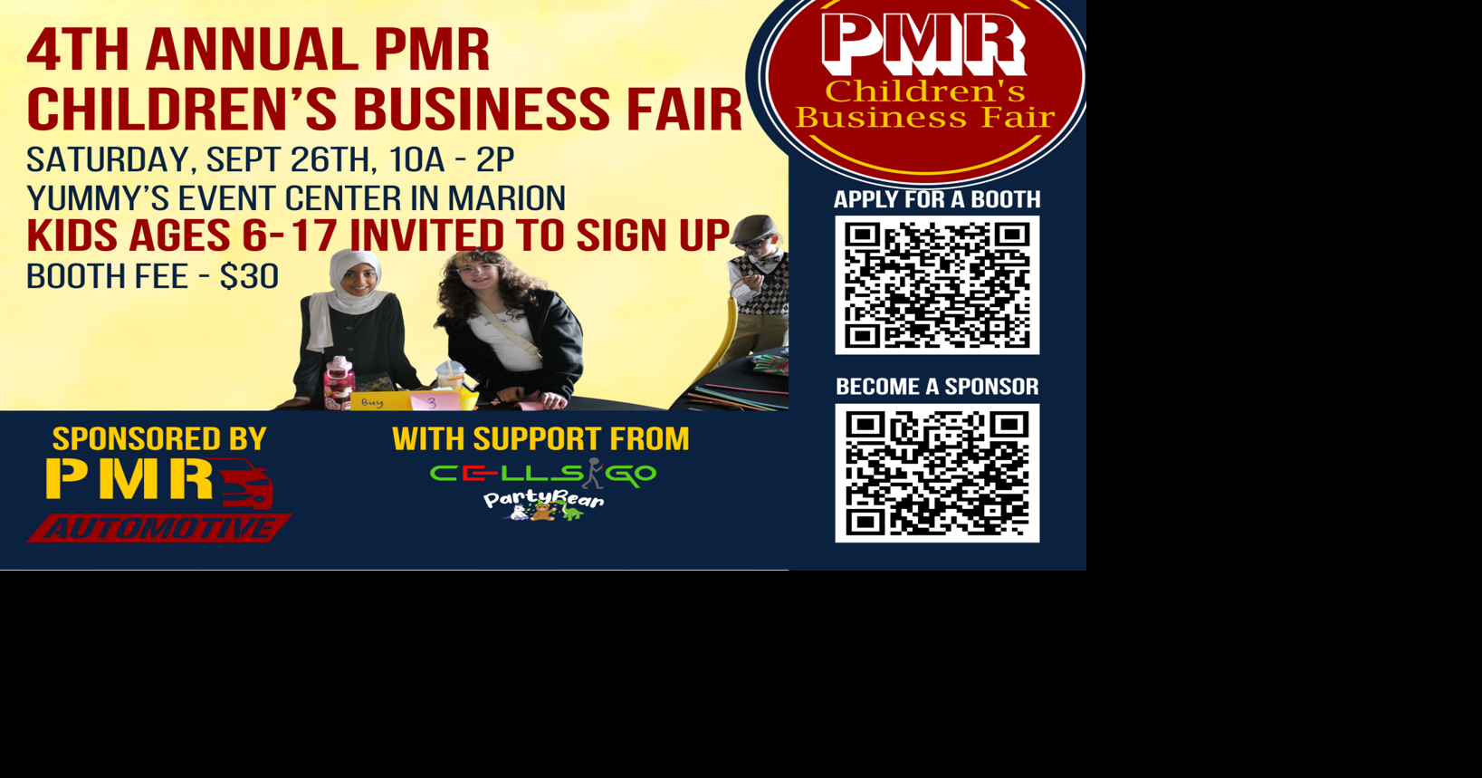 Young entrepreneurs sought for PMR Children’s Business Fair in Marion