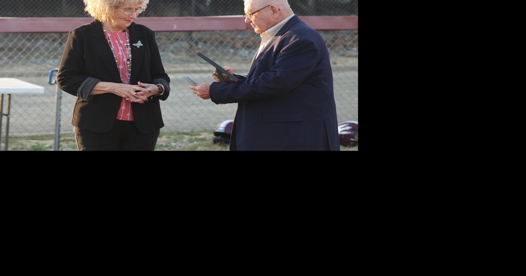 Susan Rude receives award honoring legendary coach's late wife | Latest ...