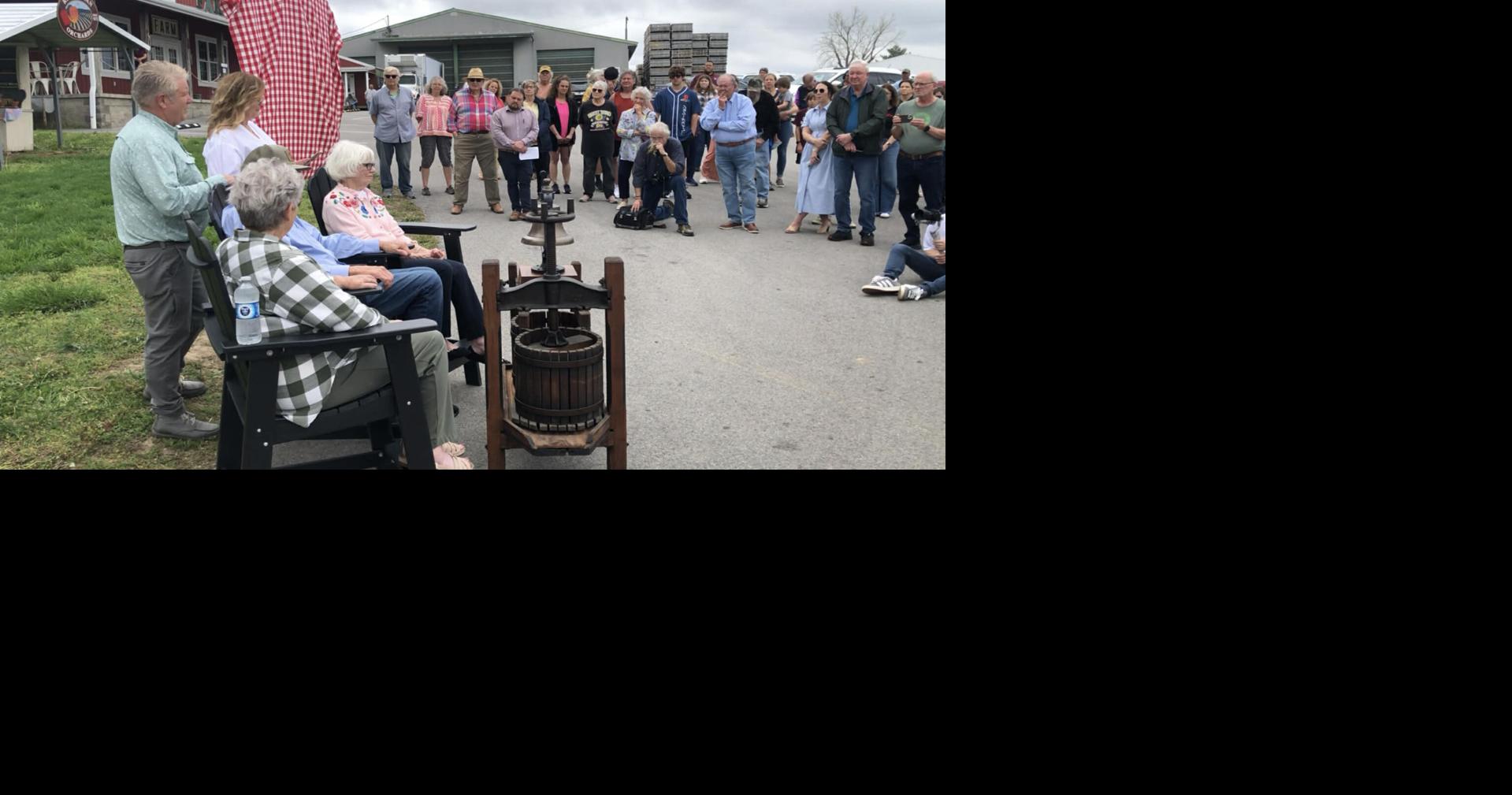 Rendleman Orchards unveils new historical marker | Latest Headlines ...