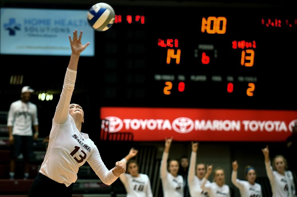 SIU volleyball defeats Southeast Missouri State