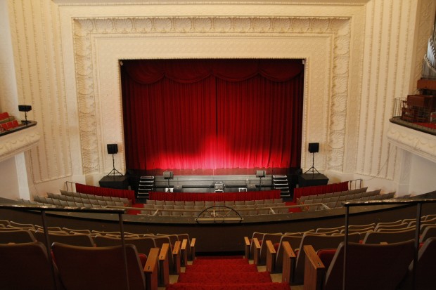 Crown Jewel Peek behind the curtain at SIUC's Shryock Auditorium ...