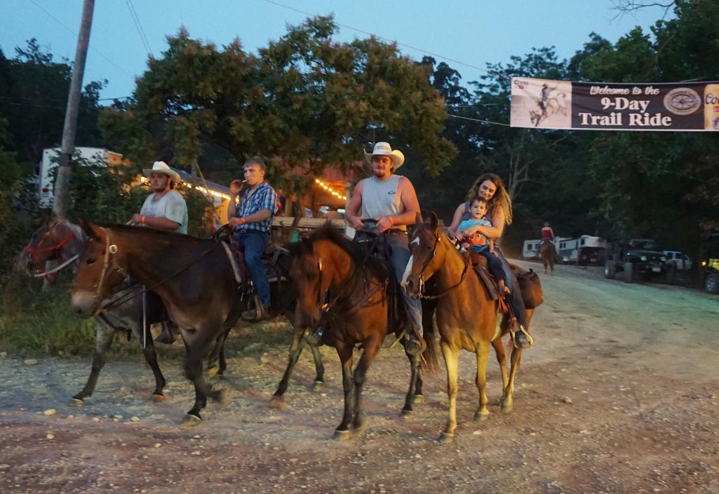 Photos 53rd annual Nine Day Trail Ride turns Pope County campground