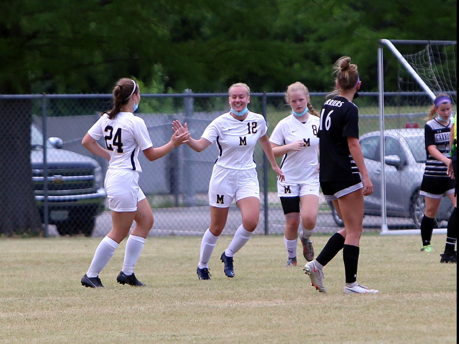 Girls Soccer Bruce Leads Marion To Win Over Carbondale Sports Thesouthern Com