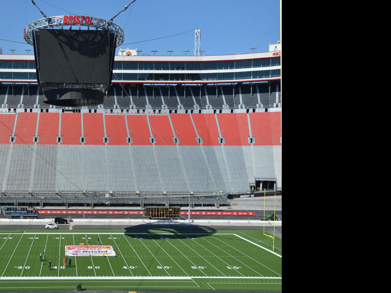 Bristol Speedway Hosts Virginia Tech Tennessee Football Game