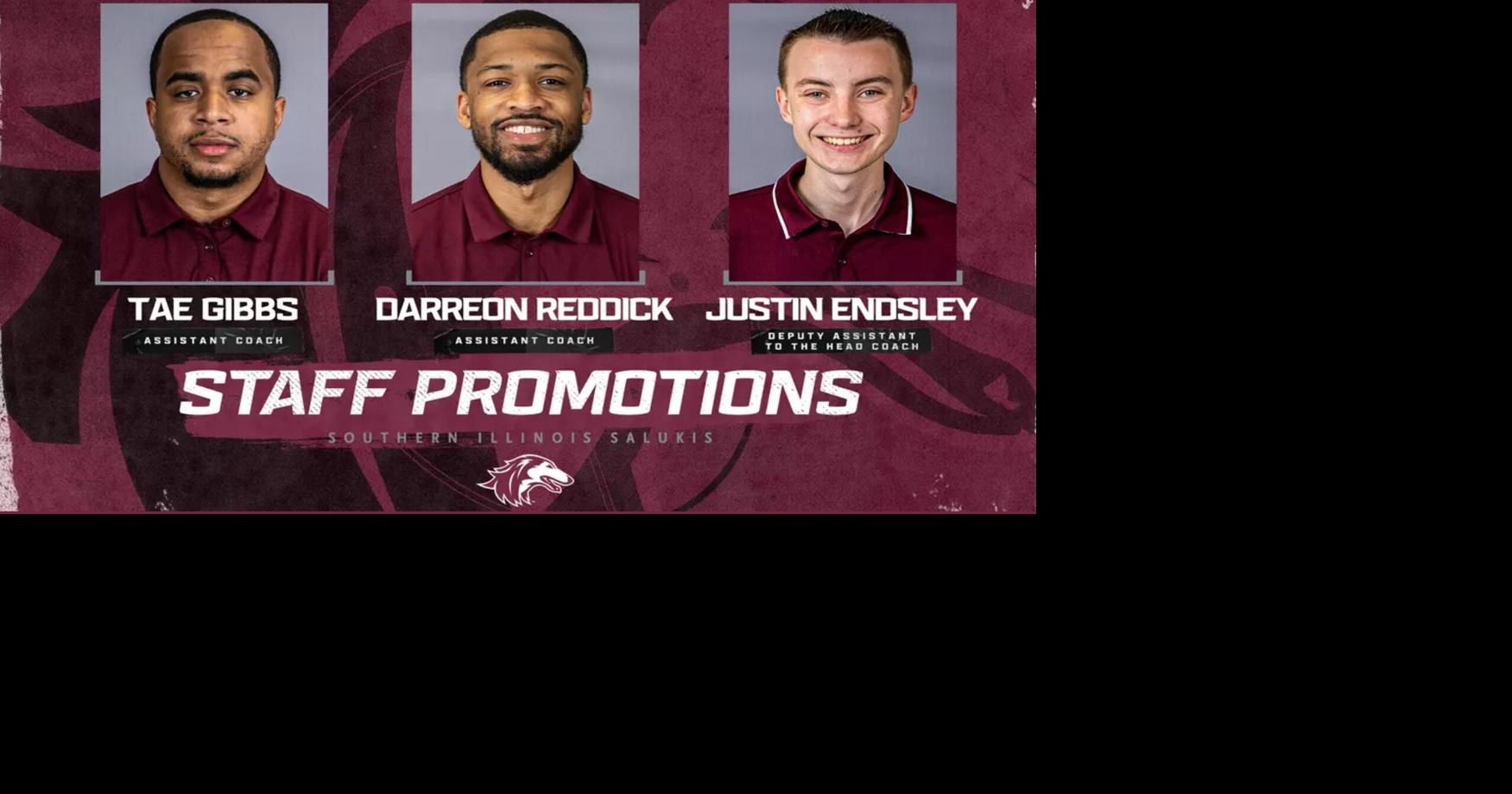Nagy announces staff promotions for Gibbs, Reddick, Endsley
