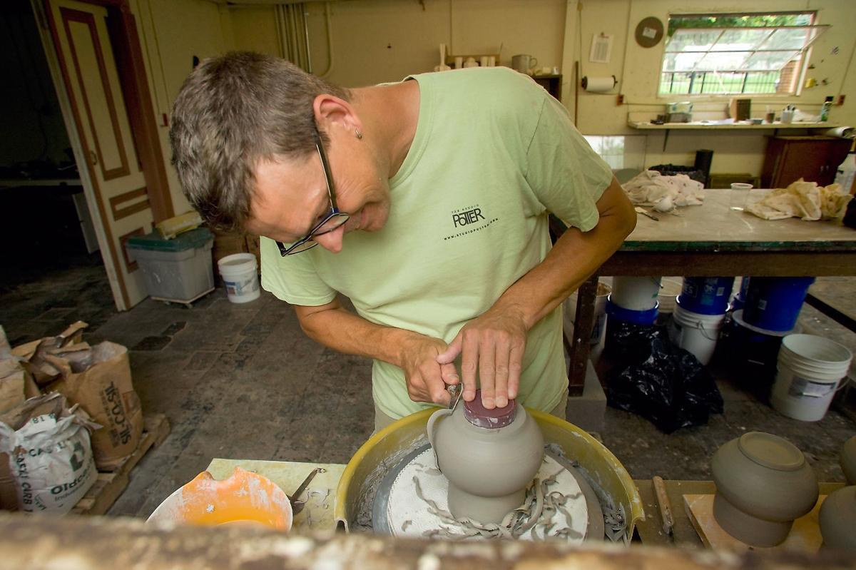 Stephen Grimmer creates beautiful and usable ceramics and pottery