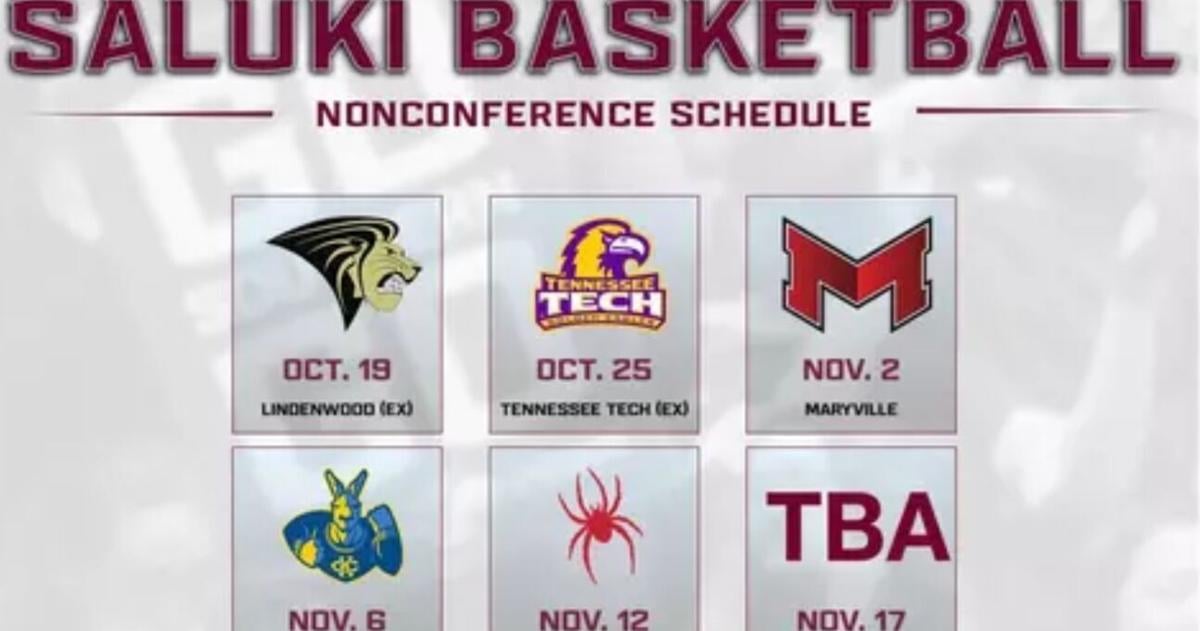 Salukis release nonconference hoops schedule