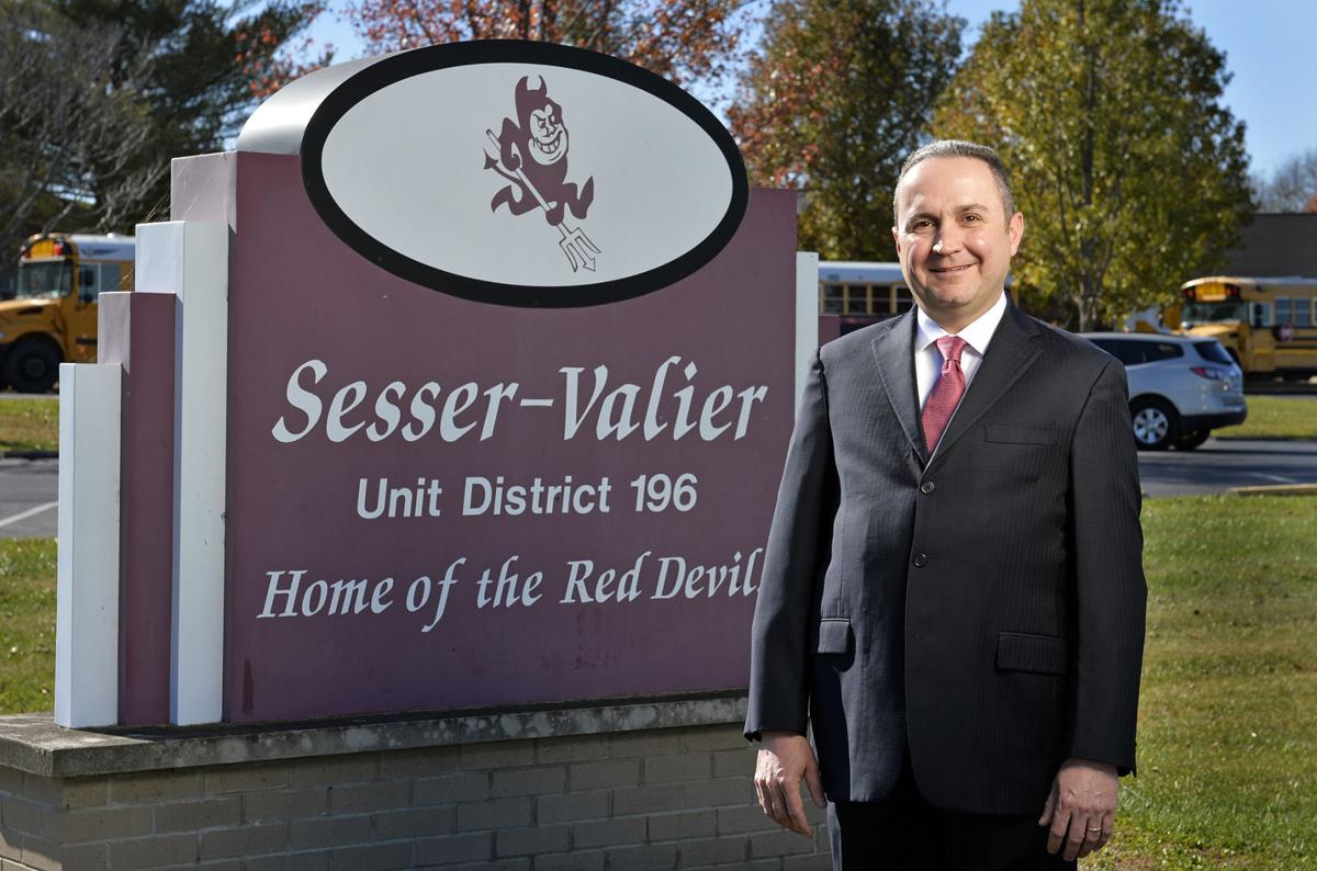 A super superintendent SesserValier's Jason Henry named
