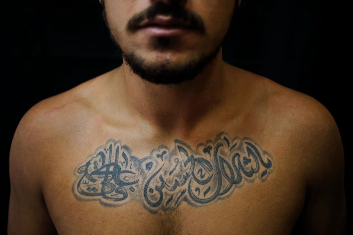 Photos In A Time Of Violence These Shiites Are Fighting Back With Tattoos World Thesouthern Com