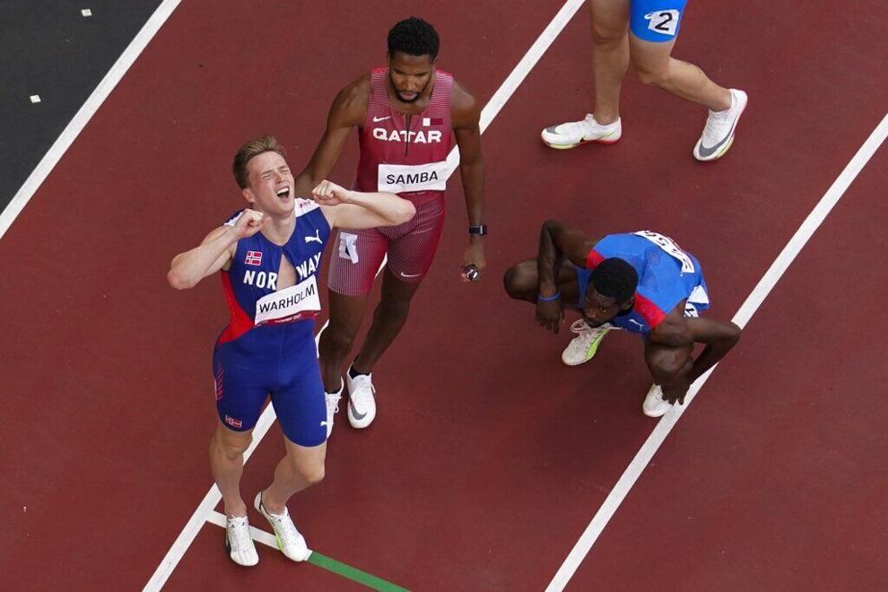 Photos Men's 400meter hurdles final being called greatest race ever