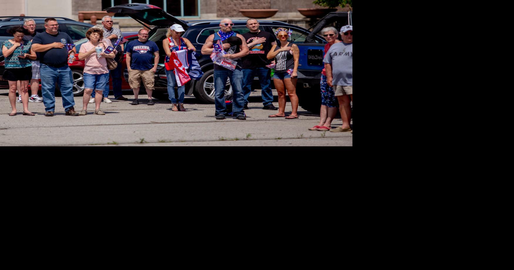 Photos: ‘Patriot Rally’ in Marion brings opposition to coronavirus ...