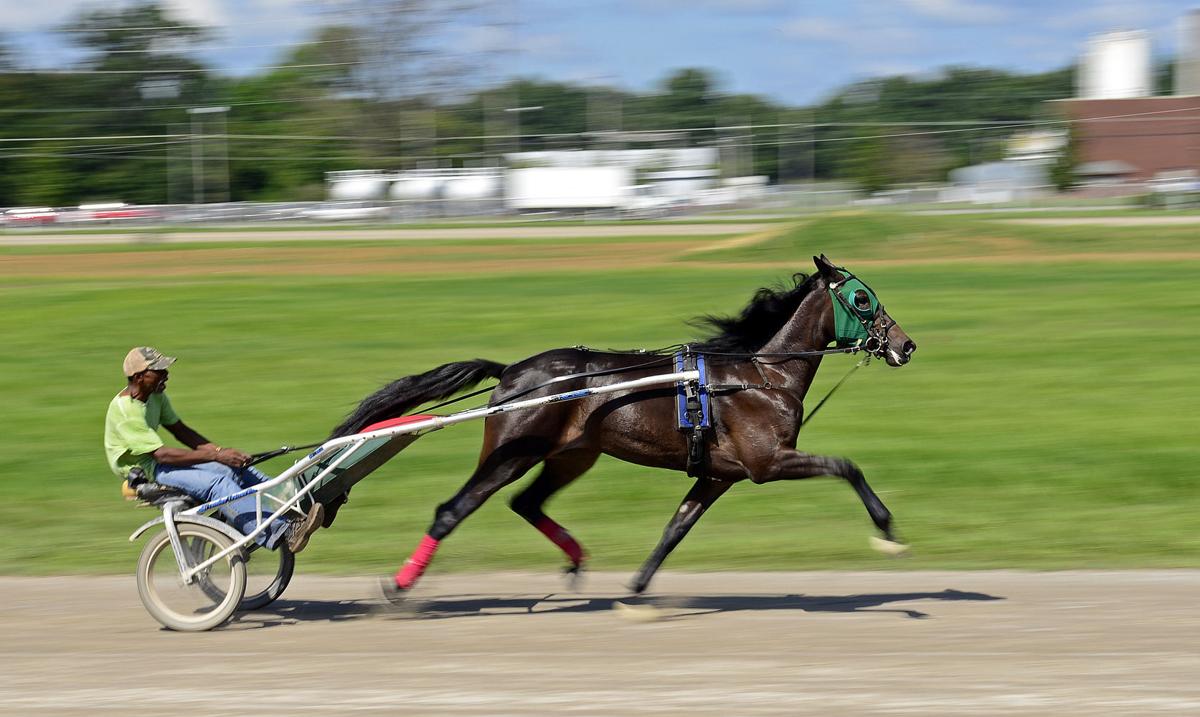 Photos Veteran harness racing trainer prepares for state fair races