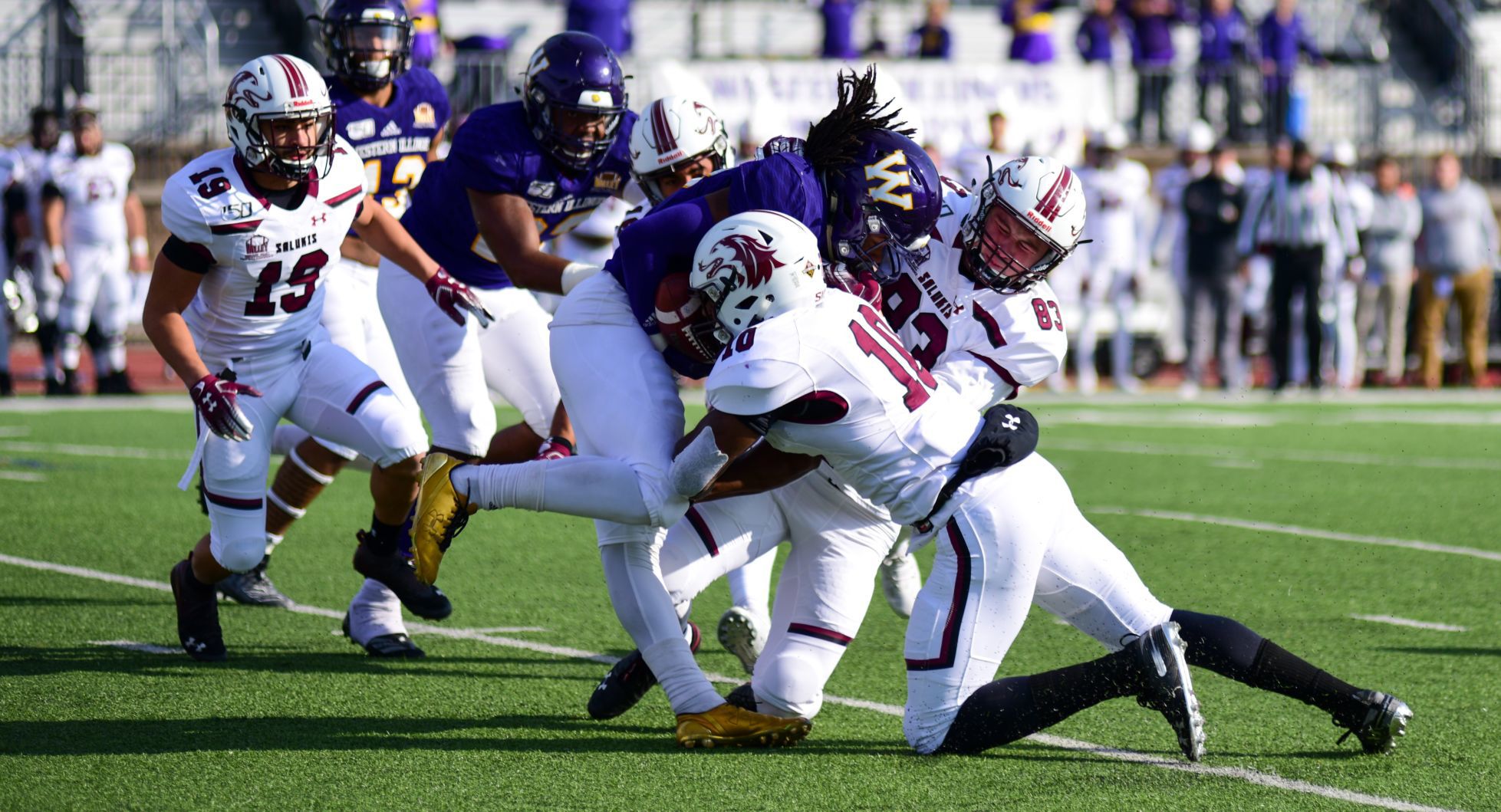 SIU Football | Salukis Take Advantage Of 5 WIU Turnovers To Claim Fifth ...