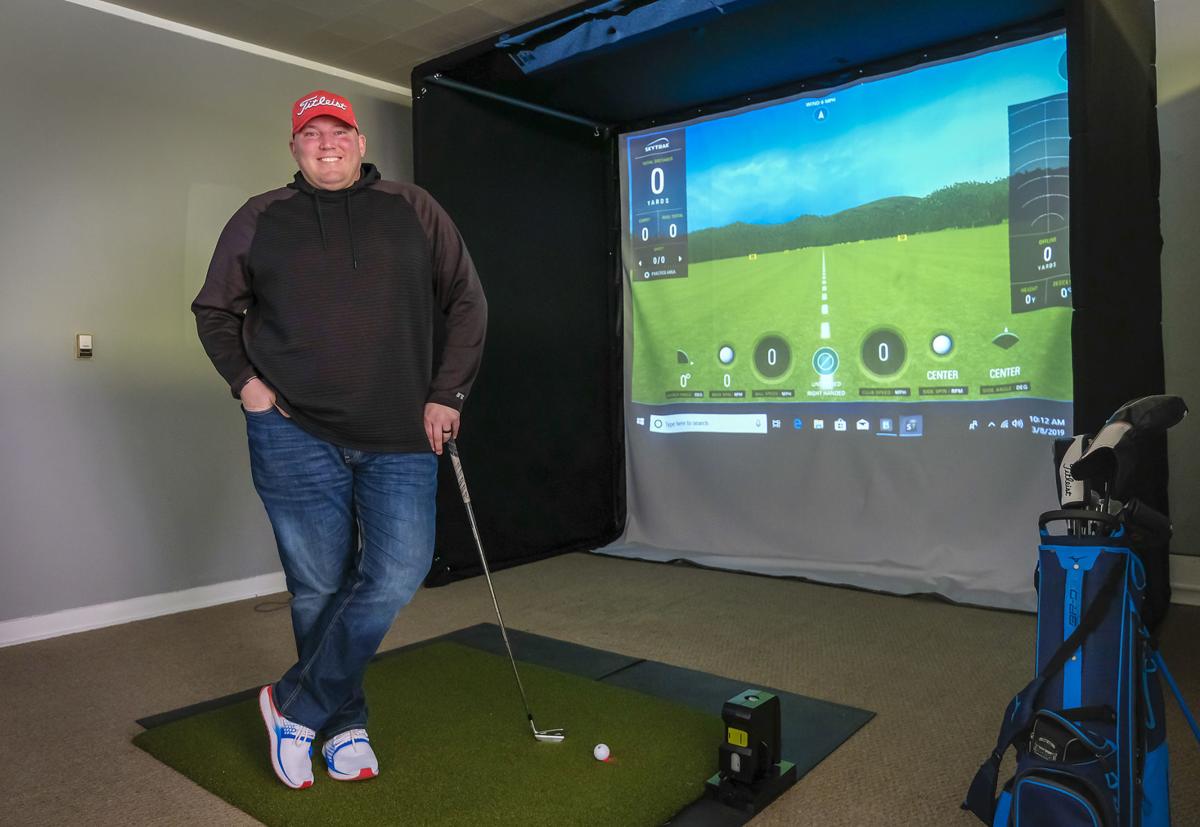 Wanna play Augusta National? Murphysboro man makes that a virtual reality at SI Golf Complex