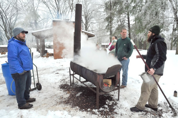 Touch Of Nature Center Makes Syrup During Maple Syrup Festival Food 7472