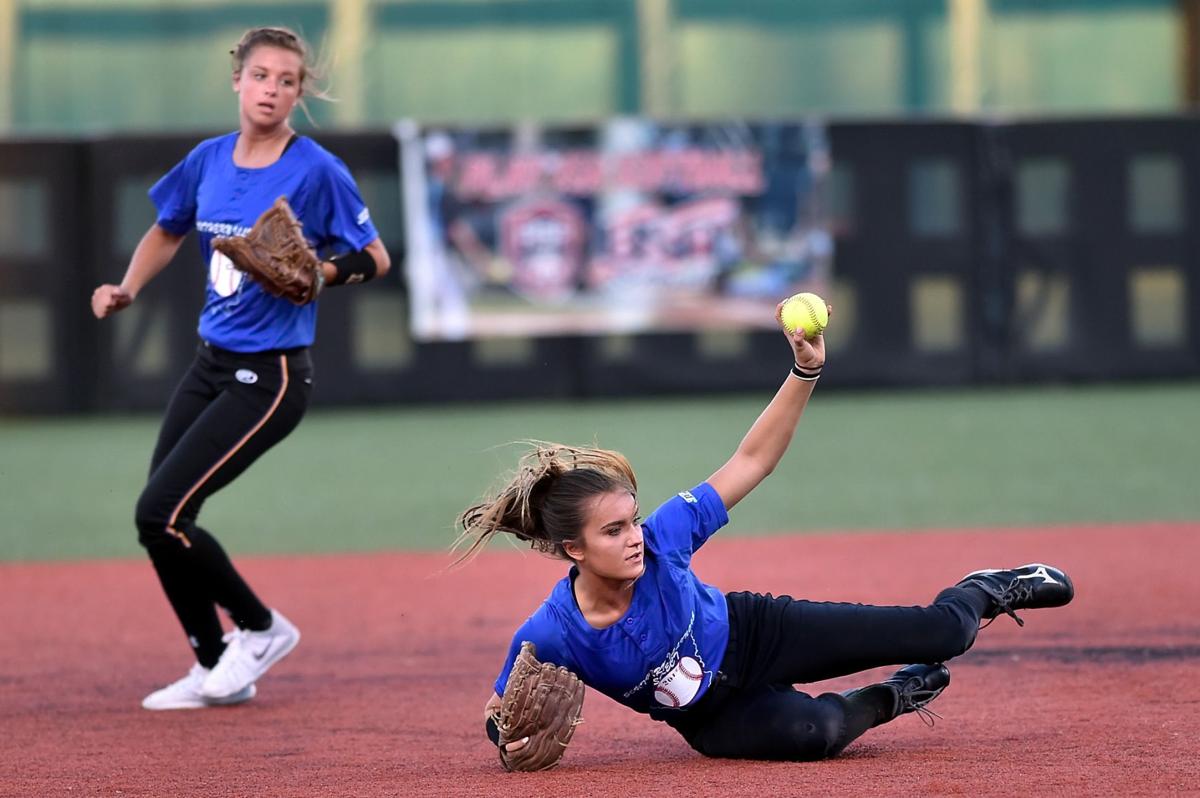 Blue Team blasts Black Team at prep softball Select AllStar Game