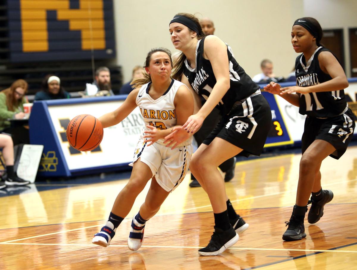 Prep Girls Basketball Marion Downs Carbondale To Claim Third