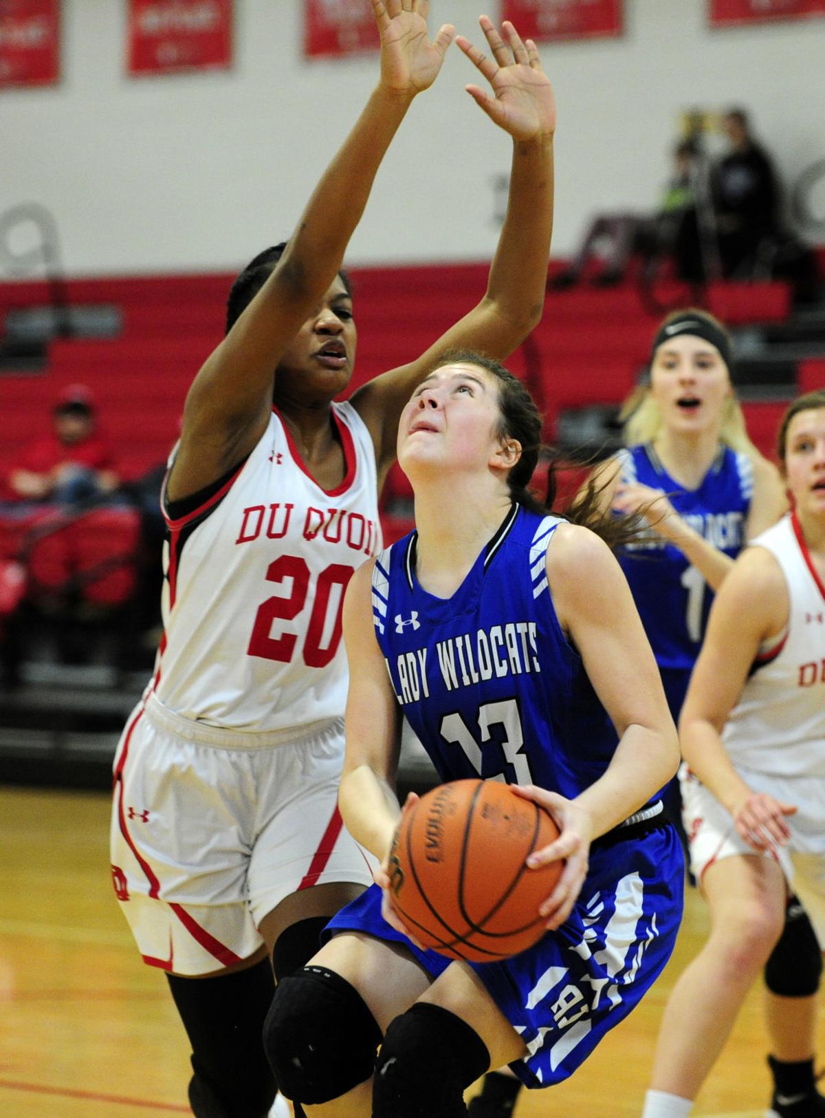Girls Basketball Anna Jonesboro Defeats Du Quoin In Sirr