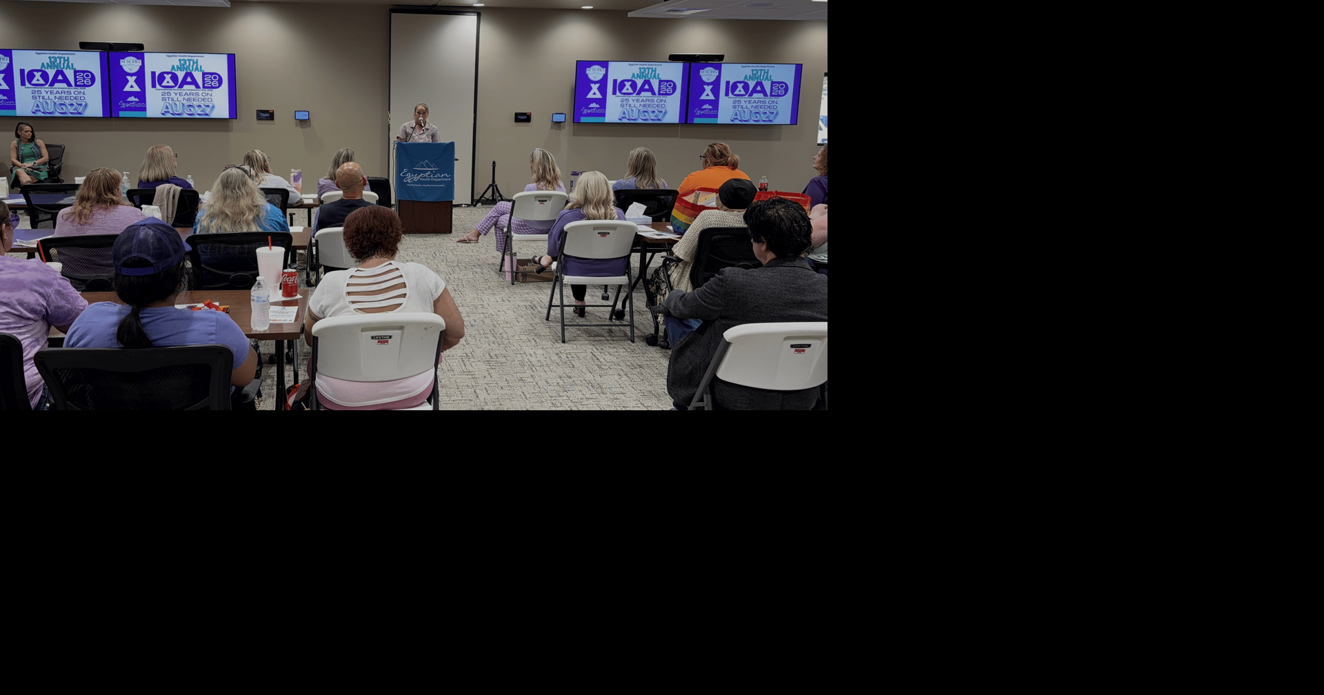 Egyptian Health Department holds 13th annual Overdose Awareness Day event