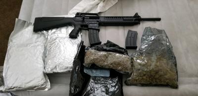 Marion man arrested after cops find 1,700 grams of weed, semiautomatic ...