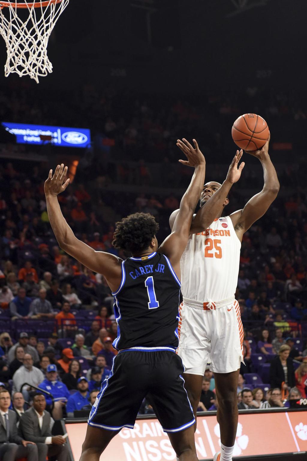 Clemson Gets Rare Acc Double In Win Over No 3 Duke