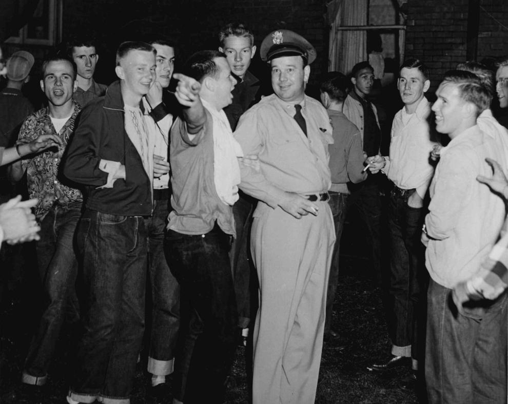 Look back In the 1950s, 'panty raids' were all the rage on college