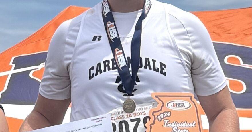 Frierdich's big numbers lead to Boys Track Athlete of Year