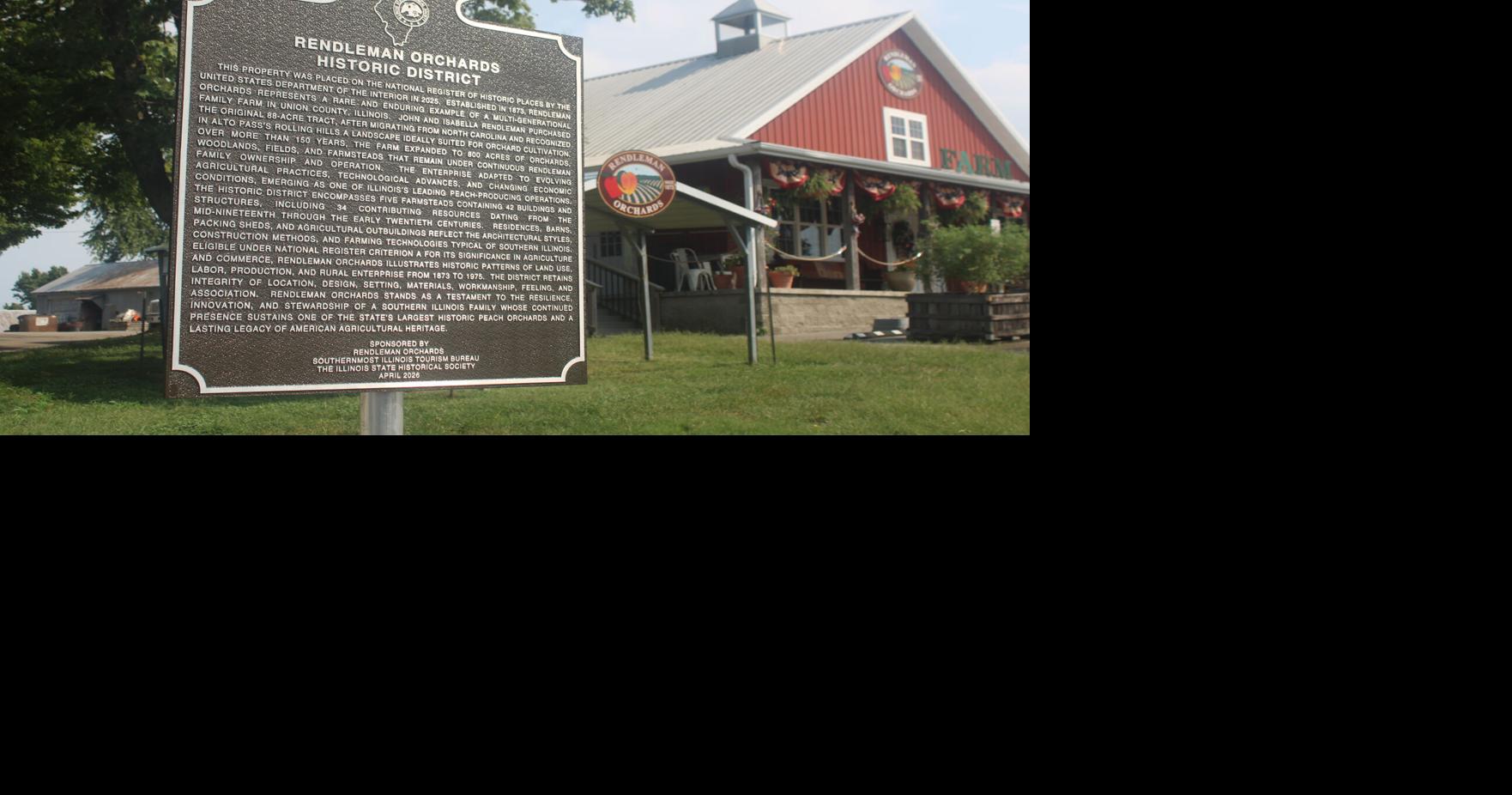 Rendleman Orchards recognized for stewardship by Landmarks Illinois