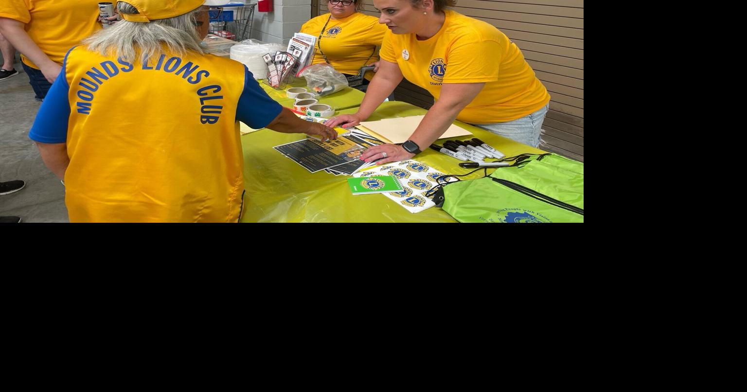 Lions help Marion tornado survivors shop for essentials
