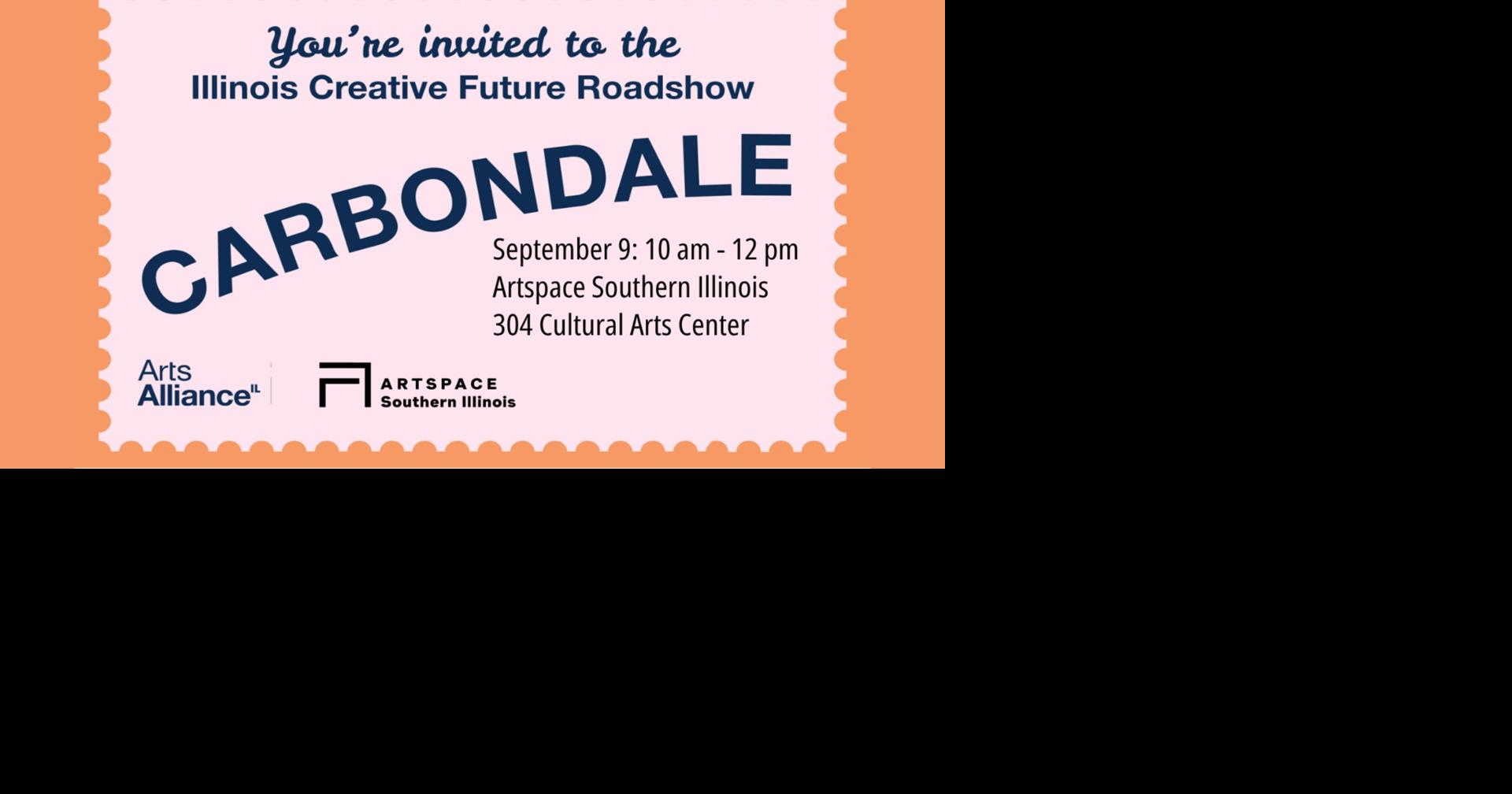 Illinois Creative Future Roadshow coming to Carbondale, community invited to share ideas