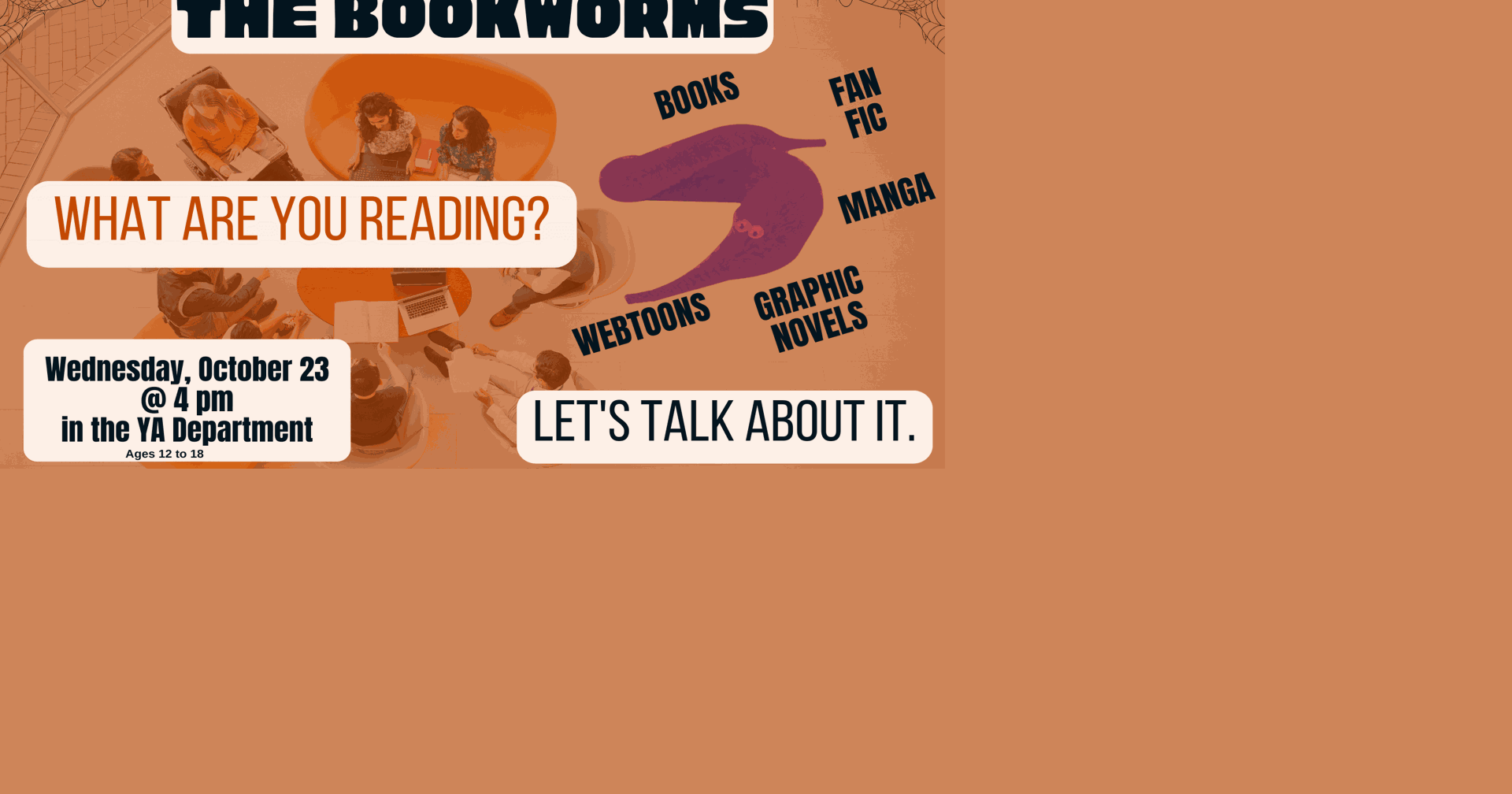 Header__YA_The_Bookworms_October_2024.png Libraries