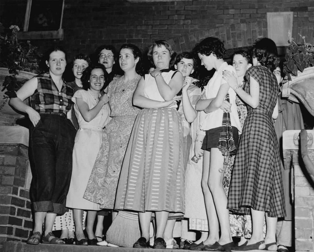 Look back In the 1950s, 'panty raids' were all the rage on college