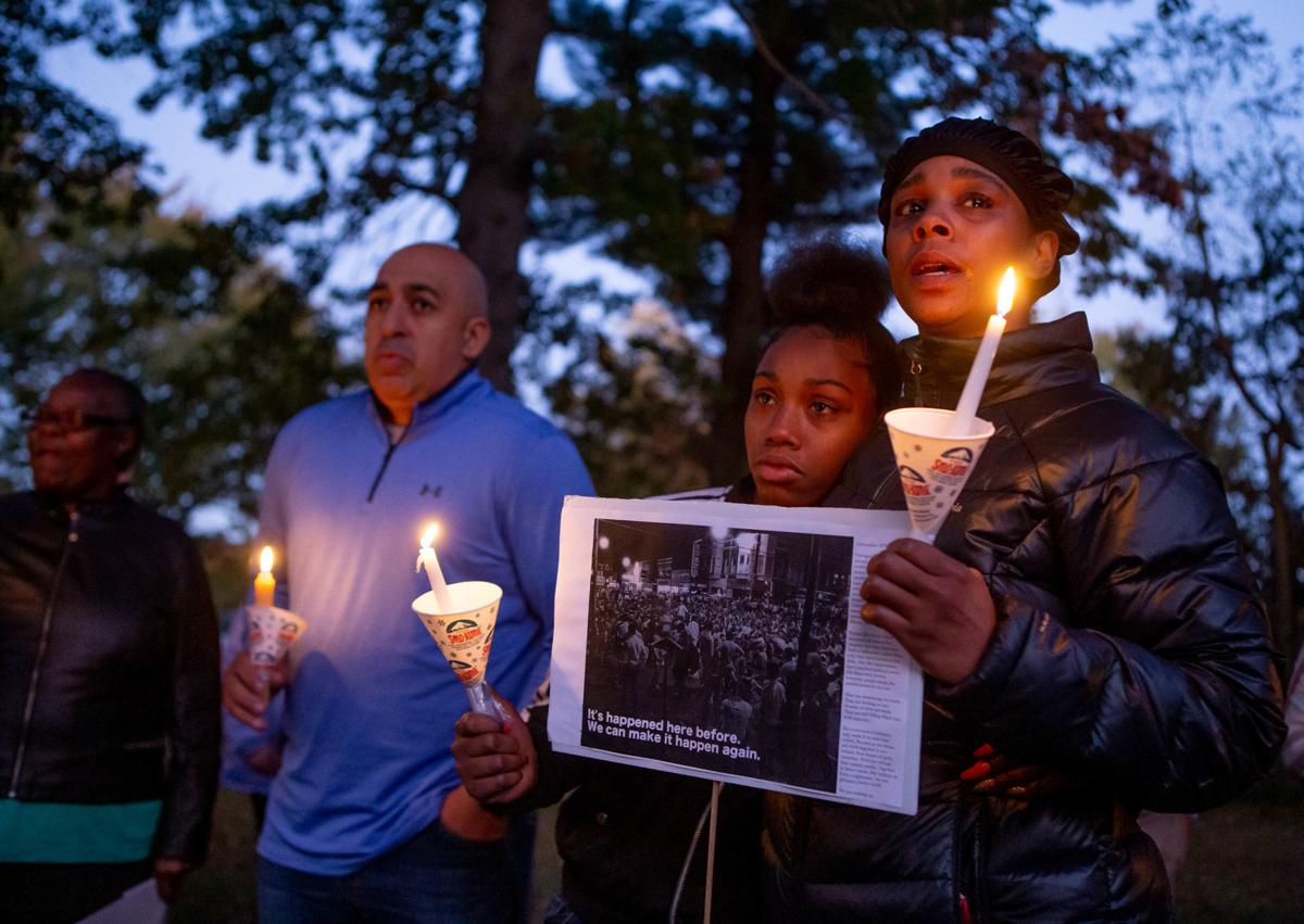 COVER Photo: Candlelight vigil held for 16-year-old shooting victim killed Friday