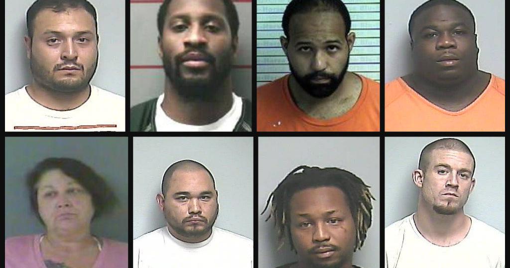 8 arrested, $50,000 and 17 pounds of meth seized in drug bust spanning ...