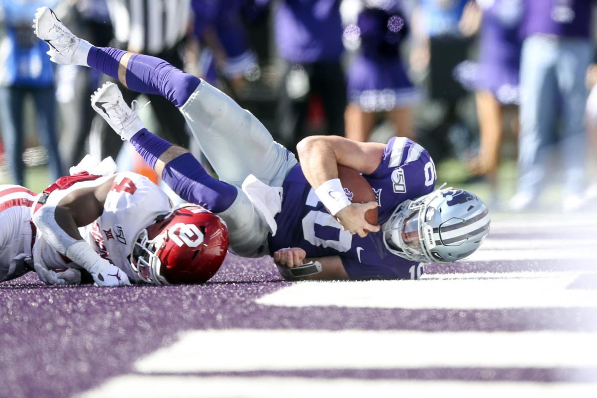 Thompson Scores 4 Tds As K State Stuns No 5 Oklahoma