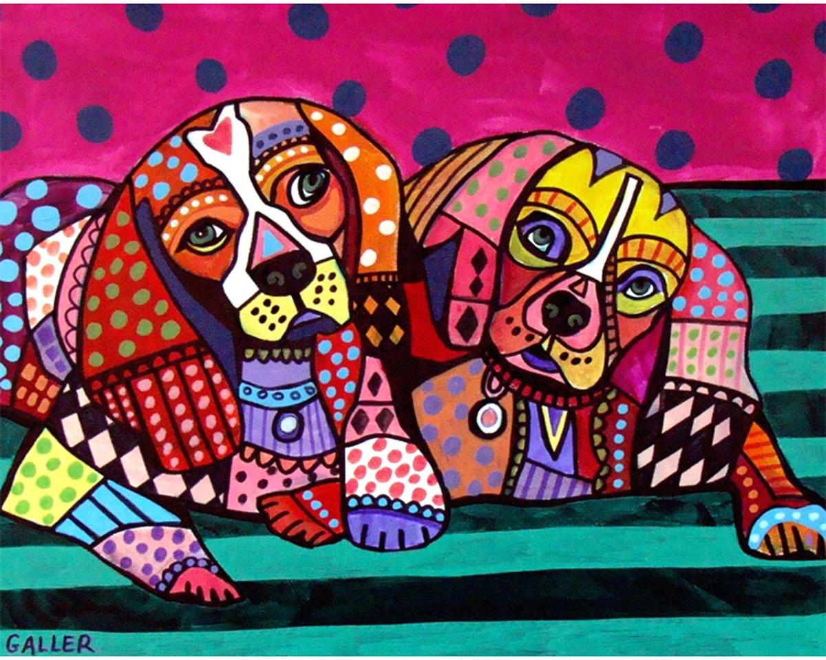 Paint an animal in folk art style at The Varsity Gallery Arts and