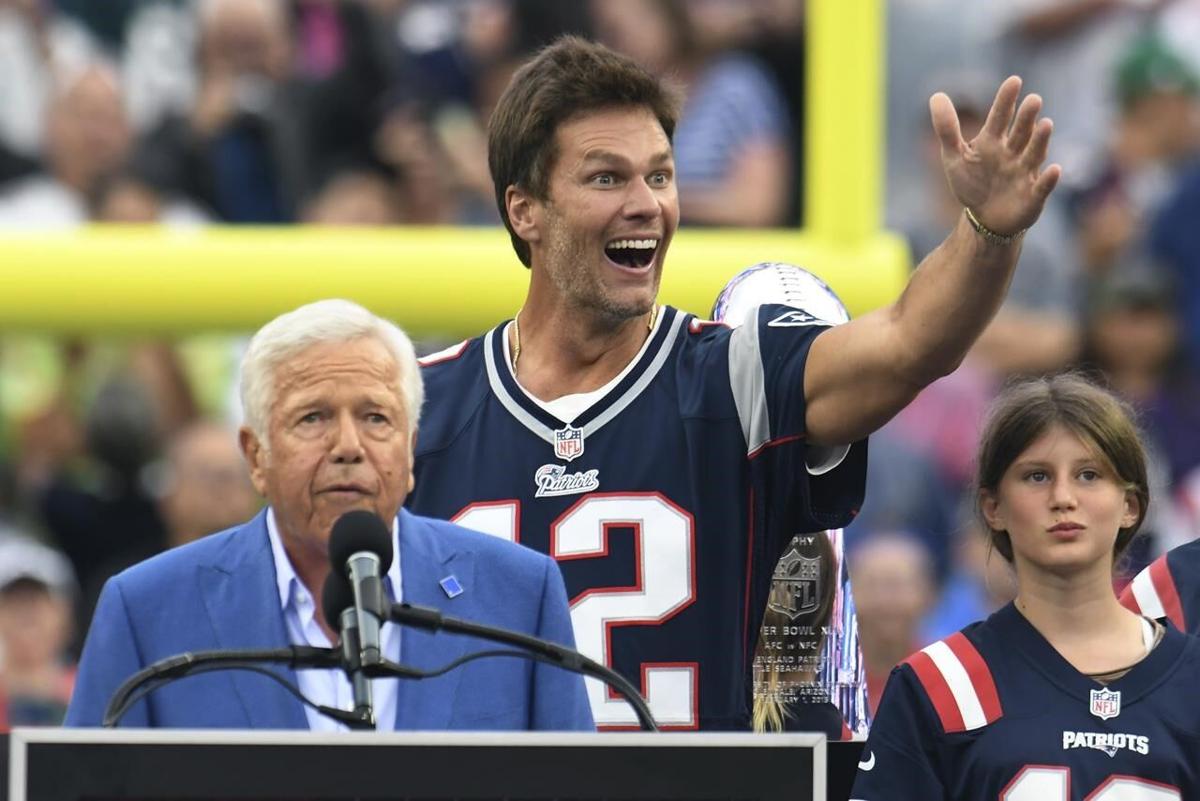 Tom Brady returns to hero's welcome in New England and declares himself a ' Patriot for life'