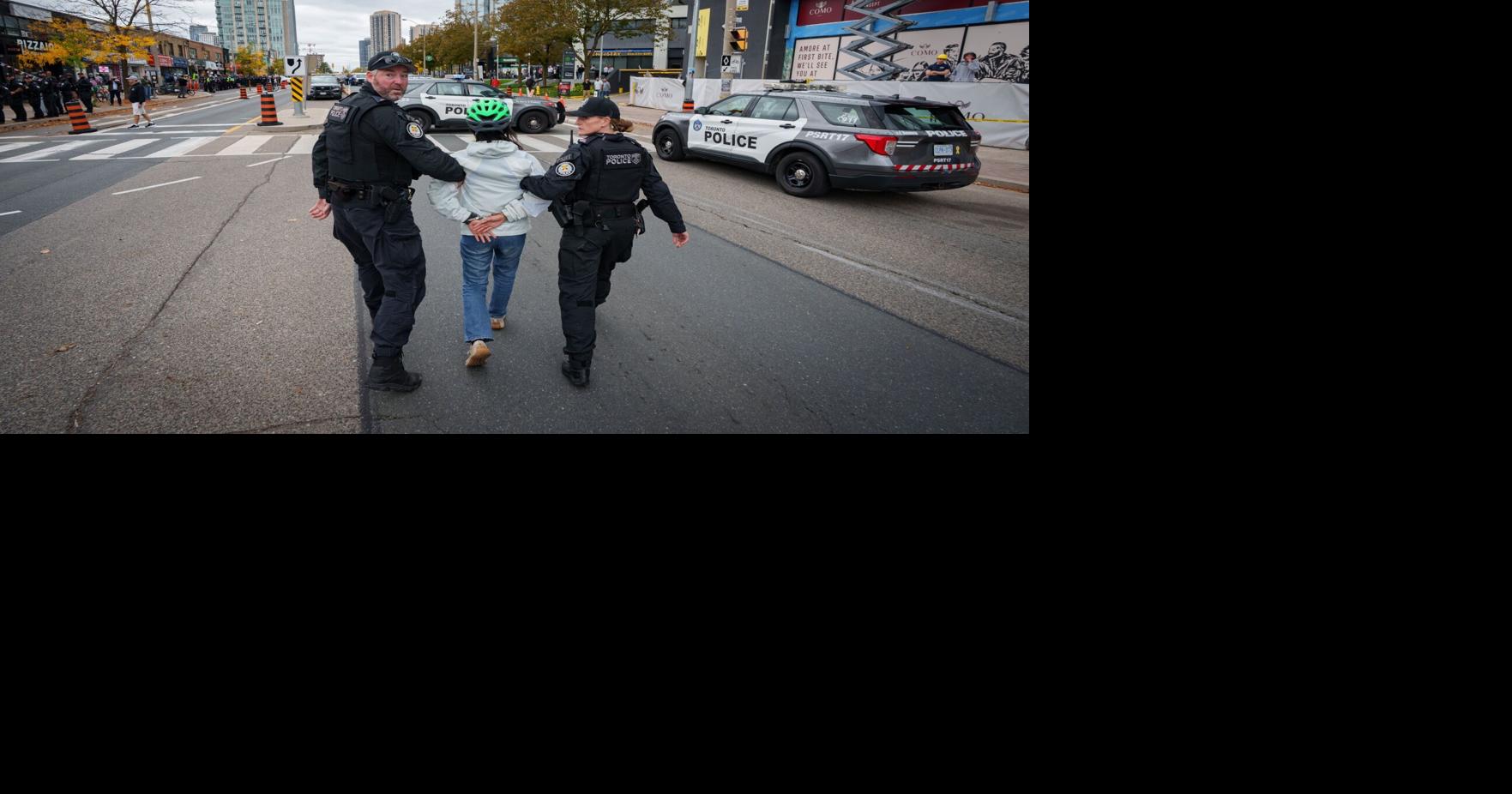 Hamilton woman charged in Toronto bike lane protest