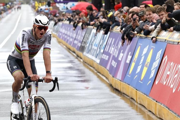 Singing in the rain Untouchable Van der Poel wins Tour of Flanders for