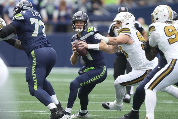 Sam Darnold continues to impress for the Seahawks with his arm and legs