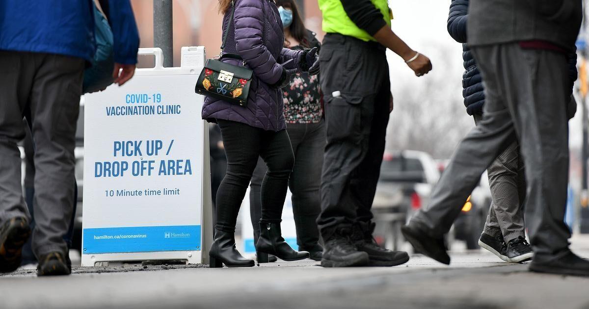 Hamiltonians 40plus in hot spot postal codes can now book COVID vaccines