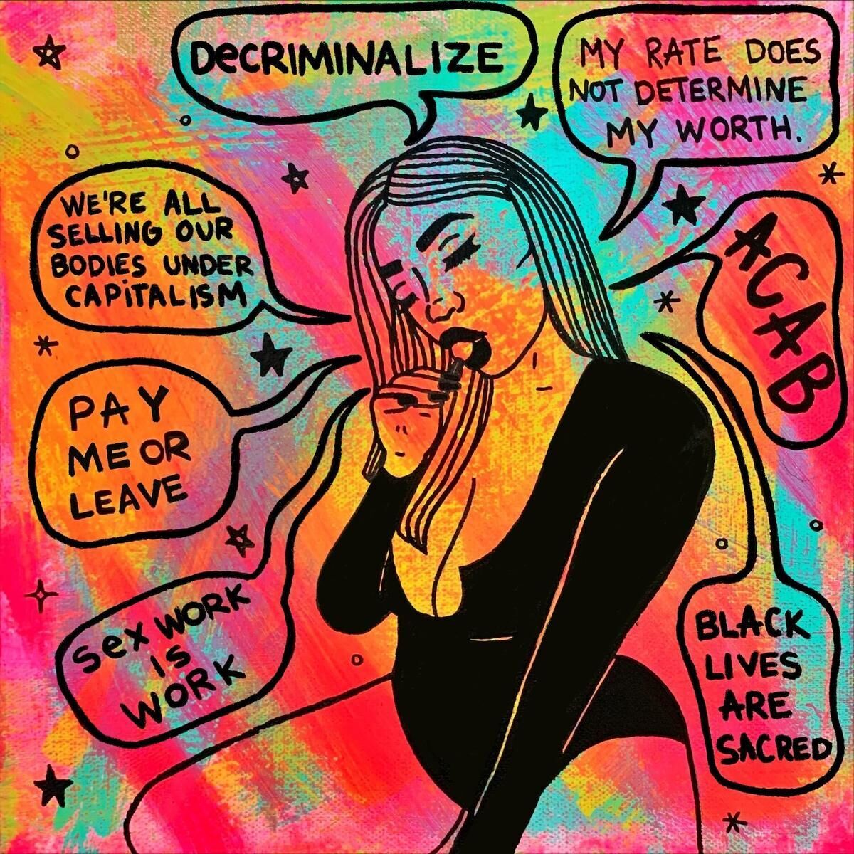 Sex workers rights expressed through the arts