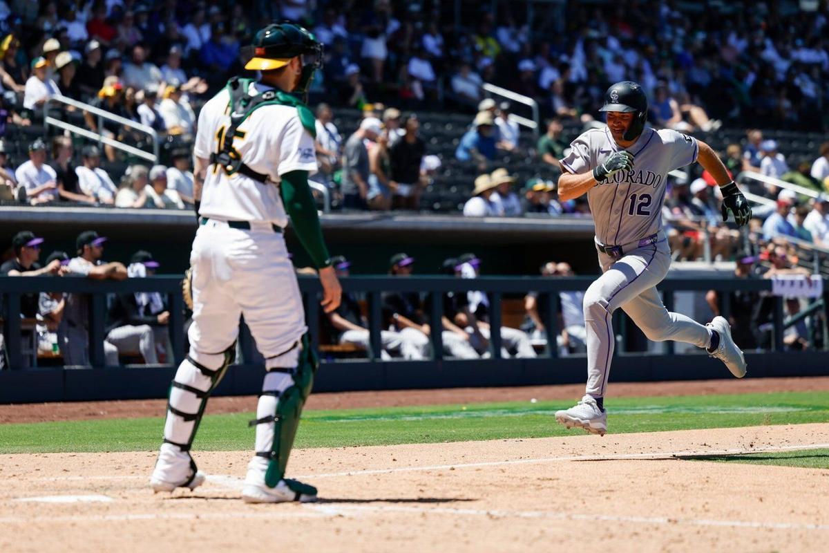 Rockies hit jackpot with 23 runs in steamy Vegas as A